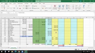 Tutorial Kertas Kerja Perusahaan Jasa