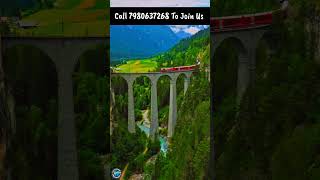Riding World's Most Beautiful Train, Bernina Express | Switzerland to Italy