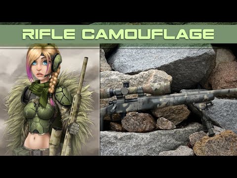 The Cool Kids Paint Their Rifles | Adult Arts & Crafts