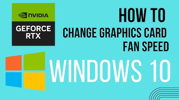 How to Change Fan Speed On Nvidia Graphics Card PC (Easy) 2023