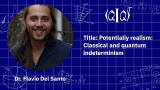 QIQT23 | Dr. Flavio Del Santo - Title: Potentialiy realism: Classical and quantum indeterminism