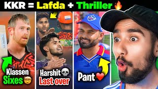 IPL ka PEHLA LAFDA! 😍 Harshit Rana vs Mayank 👀 | Klassen Batting 🔥| KKR vs SRH