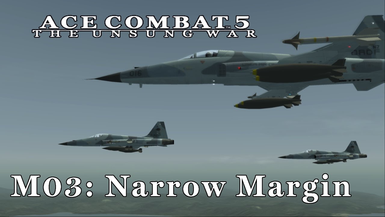 Ace Combat 5 (Emulated) - M03: Narrow Margin