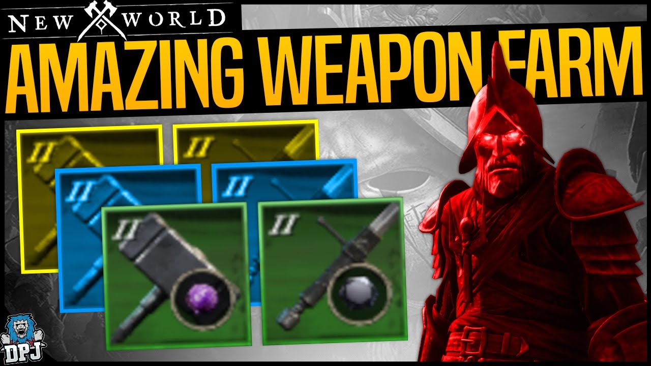 New World AMAZING HIGH LEVEL WEAPON & XP FARM FOR NEW PLAYERS Lv 5