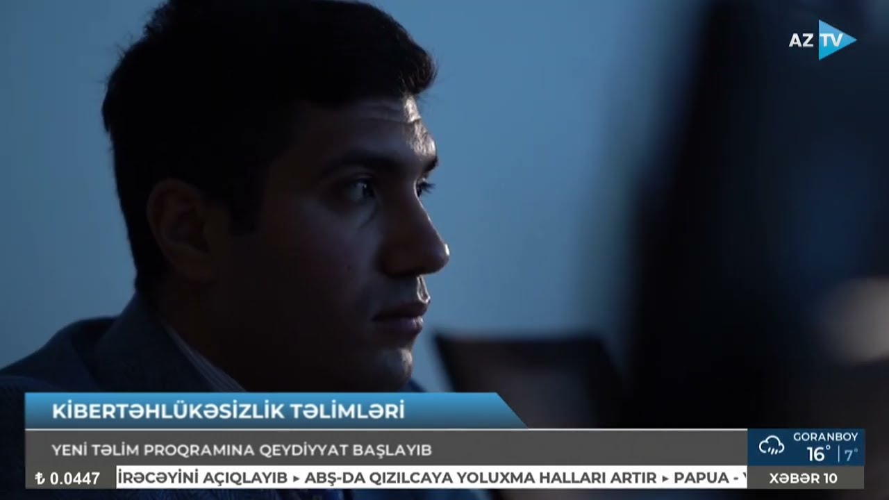 Kibertəhlükəsizlik Mərkəzinin yeni təlim proqramına qeydiyyat başlayır