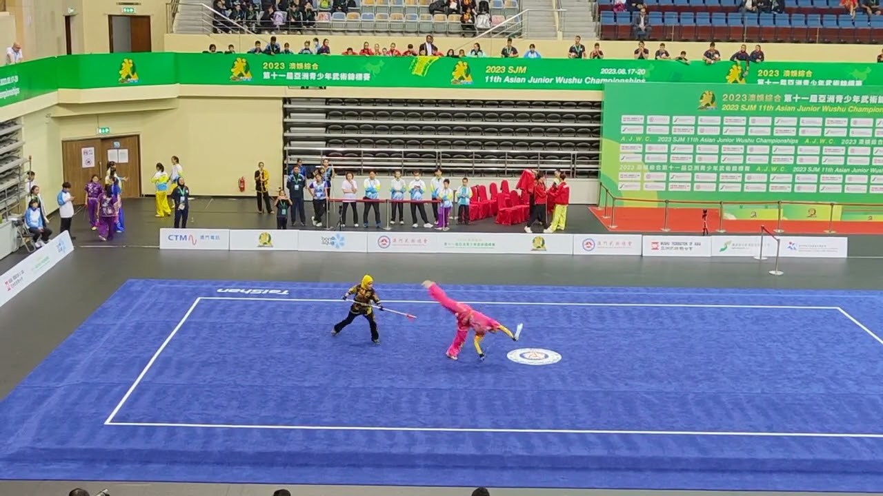 Girl's Group A Duilian, IRI, Narges SHAHBAZI/Zahra BOTSHEKAN, 4th, 8.43