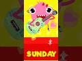 Days of the Week Song for Kids #shorts #kidssongs #funkidsenglish