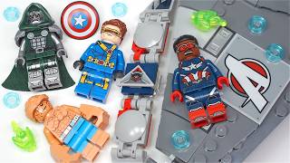 LEGO Avengers: Doomsday Set | Avengers: Doomsday Quinjety | LEGO 76347 | Cyclops | LEGO Speed Build