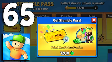 Stumble Guys - Stumble Pass Unlocked, YESSSSSSS - Gameplay Walkthrough Part 65 (Android, iOS)
