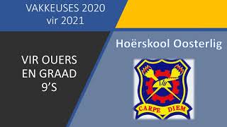 LO GRAAD 9: 12 Augustus 2020 - periode 8 (12098)