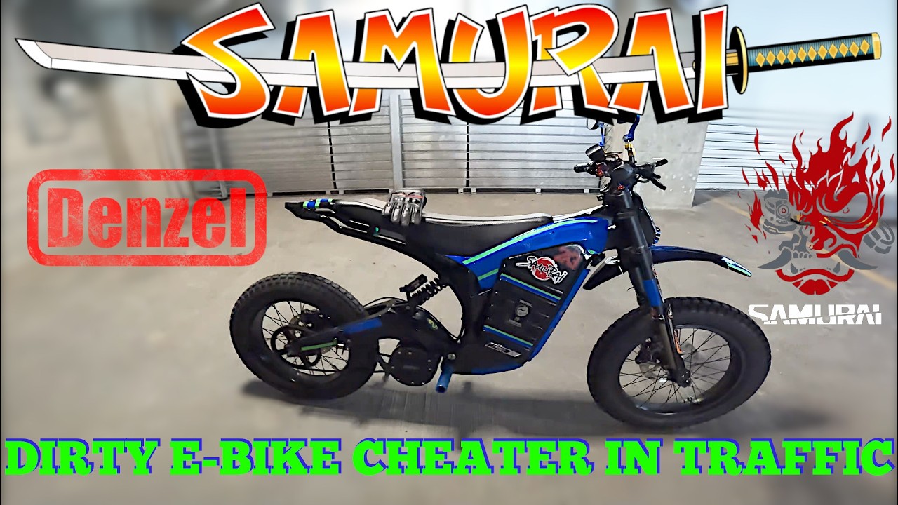 HOW TO CHEAT PAST TRAFFIC WITH THE DENZEL SAMURAI eBIKE | 72V/37AH