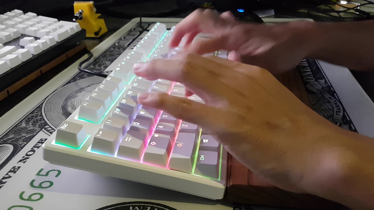 Ducky One Rgb Tkl Double Shot Keycaps Youtube