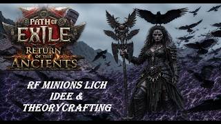 Path Of Exile 2 0.5 RF MINIONS BUILD Theorycrafting &amp; Idee RAVEN'S FLOCK - SPIRALING CONSPIRACY