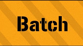 Batch (S1E3) - PC Chrasher Call Command