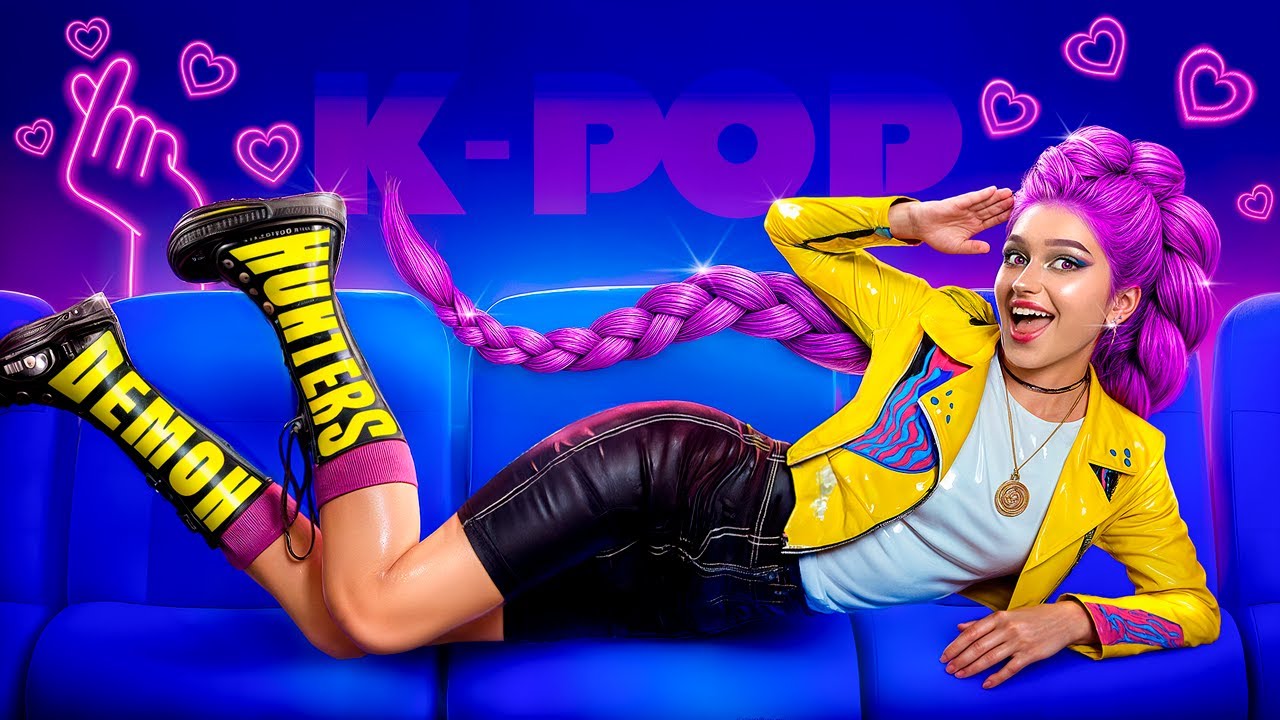 Fake vs Real KPop Demon Hunter! KPop Transformation Challenge in Movie!