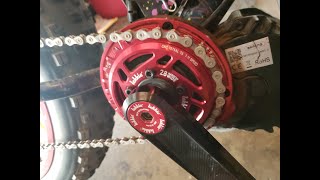 Bafang BBSHD Fat tire bike: Lekkie 28T/40T Climb test - YouTube