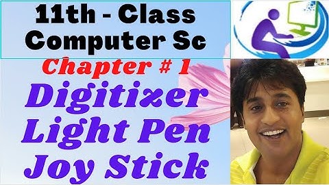 Pointing Devices ( Urdu / Hindi ) | 11th Class Computer Science Chapter 1 | ICS computer part 1