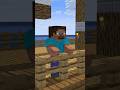 孤島とスティーブ1/Isolated Island and Steve 1【Minecraft Animation】#minecraft #animation #shorts