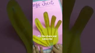 HINGE joint working model#school #project #science