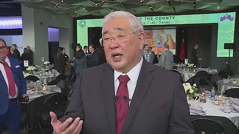 Bexar County Judge Peter Sakai gave his second state of the county speech