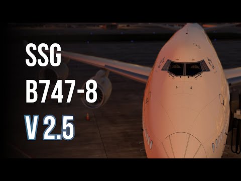 Boeing 747-8 - Cinematic Review - v2.5 for X-Plane