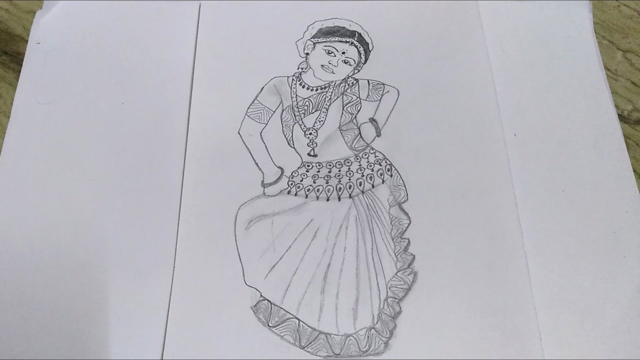 Bharatanatyam Hand Mudras Drawing || Classical Dance Mudras Drawing With  Pencil || Pencil Drawing - YouTube