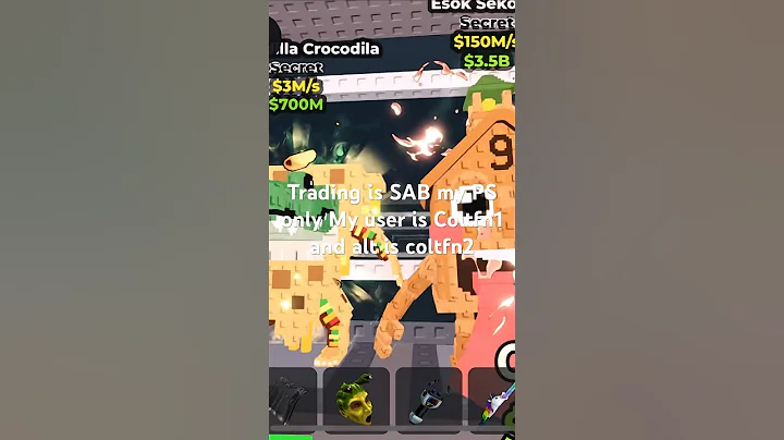 Trading is steal a brainrot #stealabrainrot #roblox #trading