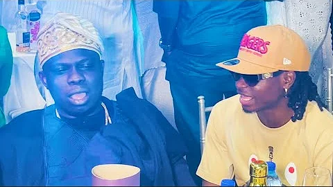 See How Femi Adebayo And Lil Kesh Shutdown Dangote's Father's Birthday