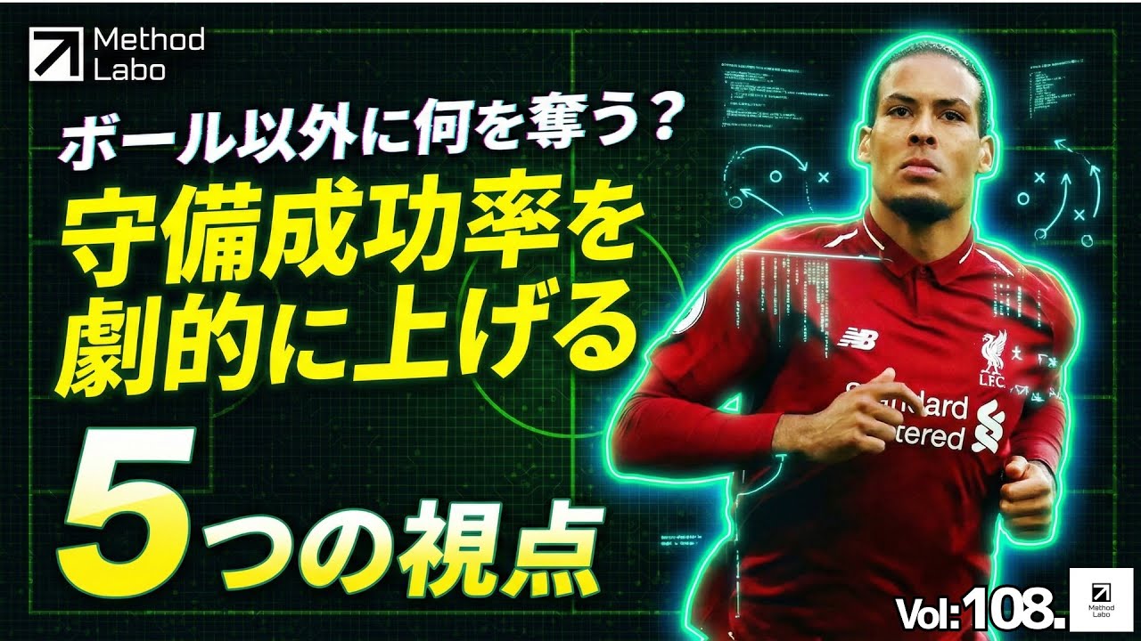 『指導者必見』ボール以外に何を奪う？守備成功率を劇的に上げる5つの視点【聞き流すだけでサッカーIQが高まる】