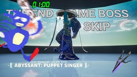 Tower of Fantasy - Join Operation The End Game - Boss Skip