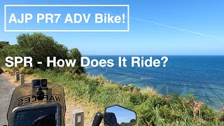 AJP PR7 ADV BIKE - SPR How does it ride? Seat | Suspension | Electronics | Upgrades