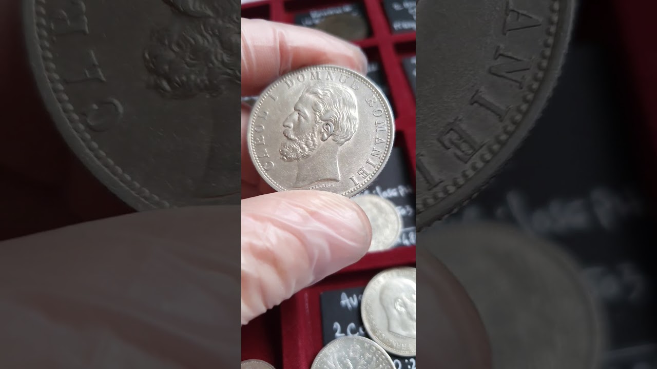 5 lei 1880 King Carol by( S.G.S collection)