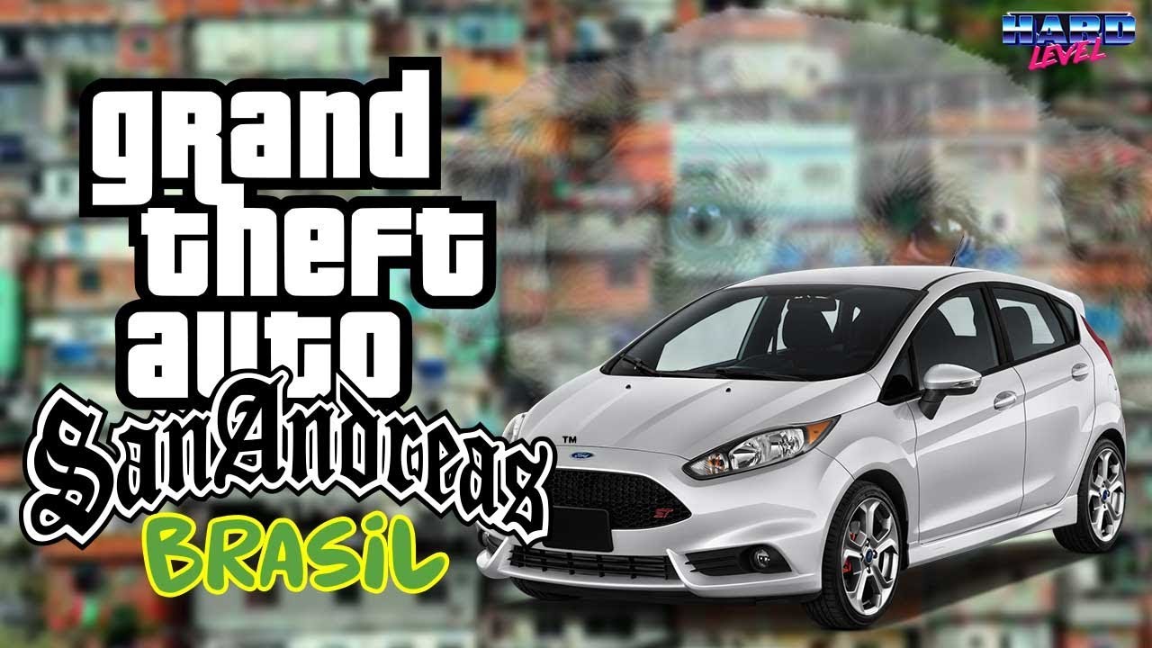 GTA San Andreas no Brasil - Novo mod para o PS2! 