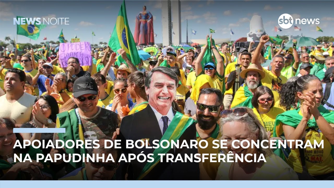 Apoiadores de Bolsonaro se mobilizam na Papudinha | 