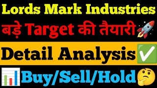 Lords Mark Industries Share Latest News| Lords Mark Industries Share News Today| Lords Mark Share