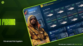 Fivem Advanced Fishing Job | gen_fishing | QB / ESX