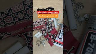 Handmade Jewellery Set #shorts #youtubeshorts #handmadejewelry