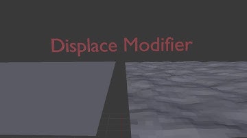 Blender Tutorial : Displace Modifier