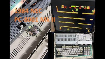 Fixing the BEEP out of the NEC PC-8001 Mk II (plus Mario Special demo)