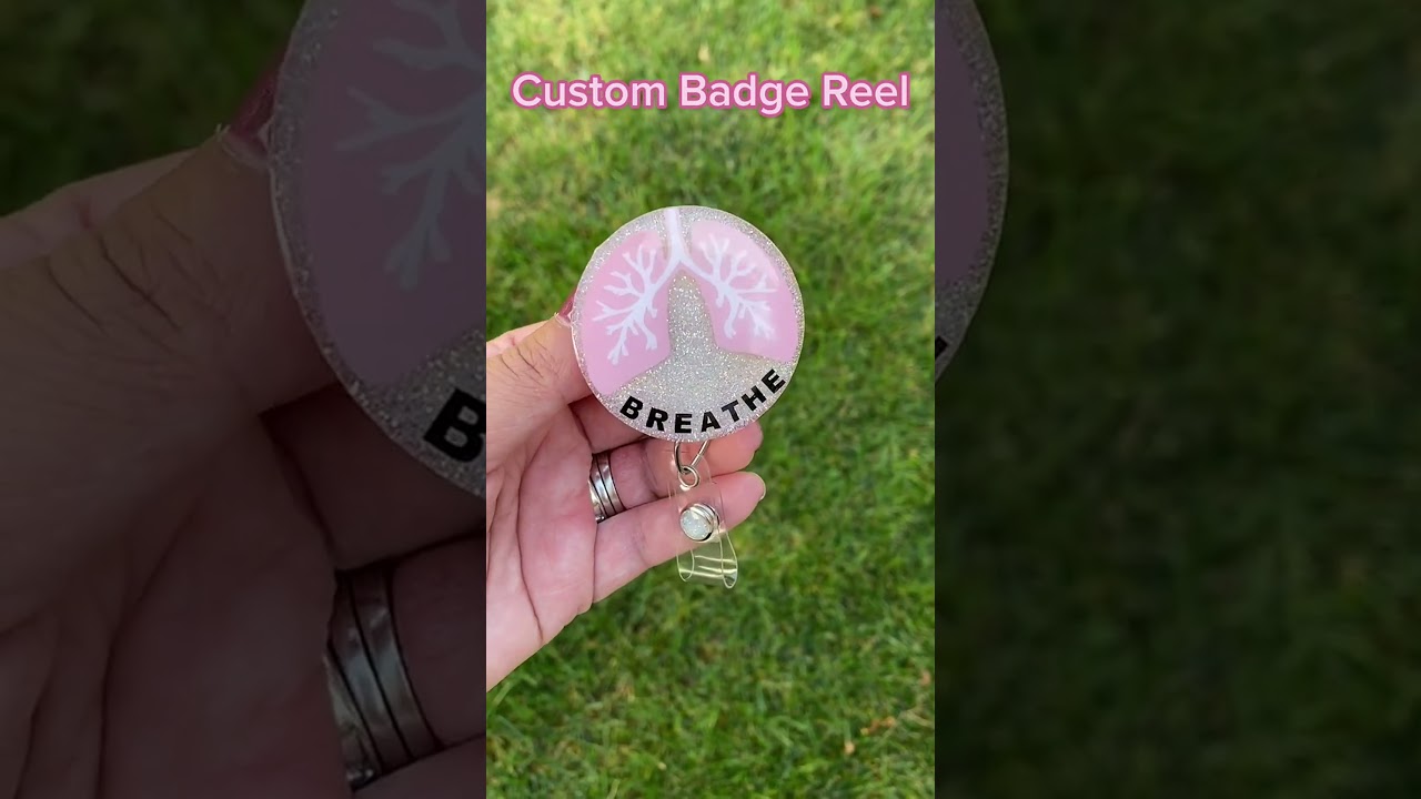 Cute Custom Badge Reel for Medical Accessories! 