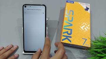 How to on lock screen message in tecno spark 7 pro | Tecno spark 7 pro notification message setting