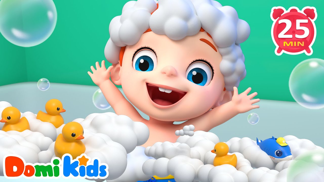 安全洗澡歌🛁 | 寶寶更健康| 生活習慣 | 親子互動 | 早教兒歌 | LEFUN Kids TV