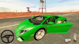 Car Driving Simulator 2018 - New Lamborghini Reventon Car Unlocked - Android Gameplay screenshot 5