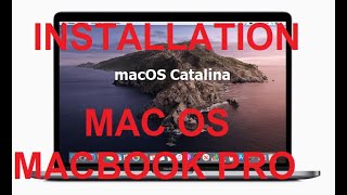 how to Mac os catalina in old pacbook pro . Install clean, make partition.