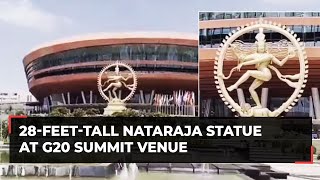 G20: Minister Hardeep Puri shares video showcasing 28-feet-tall Nataraja statue at summit venue