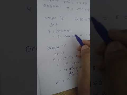 Affine Cipher - Encryption and Decryption