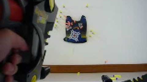 Nerf Rapid Fire 20 Test Fire - Micro & Tagger Foam Darts (Semi-Auto & Full Auto)