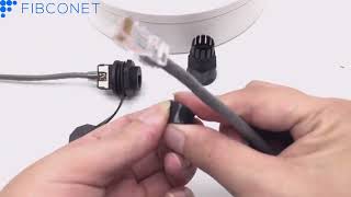 RJ45 waterproof connector