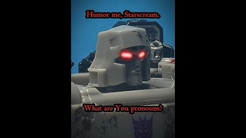 Pronouns #transformers #stopmotion #megatron #starscream #meme #pronouns #funny #g1