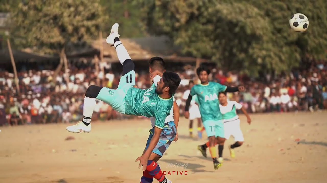 A bicycle kick | Rohingya football | friendly tournament | sports videos | Rohingya refugees| 